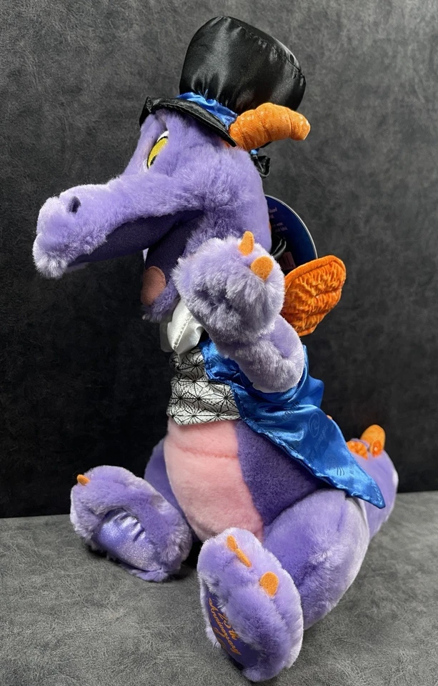 Peluche Disney Figment Epcot 25 aniversario edición limitada #72 de 1200 nuevo con etiquetas difícil de encontrar Foto 4 de 4