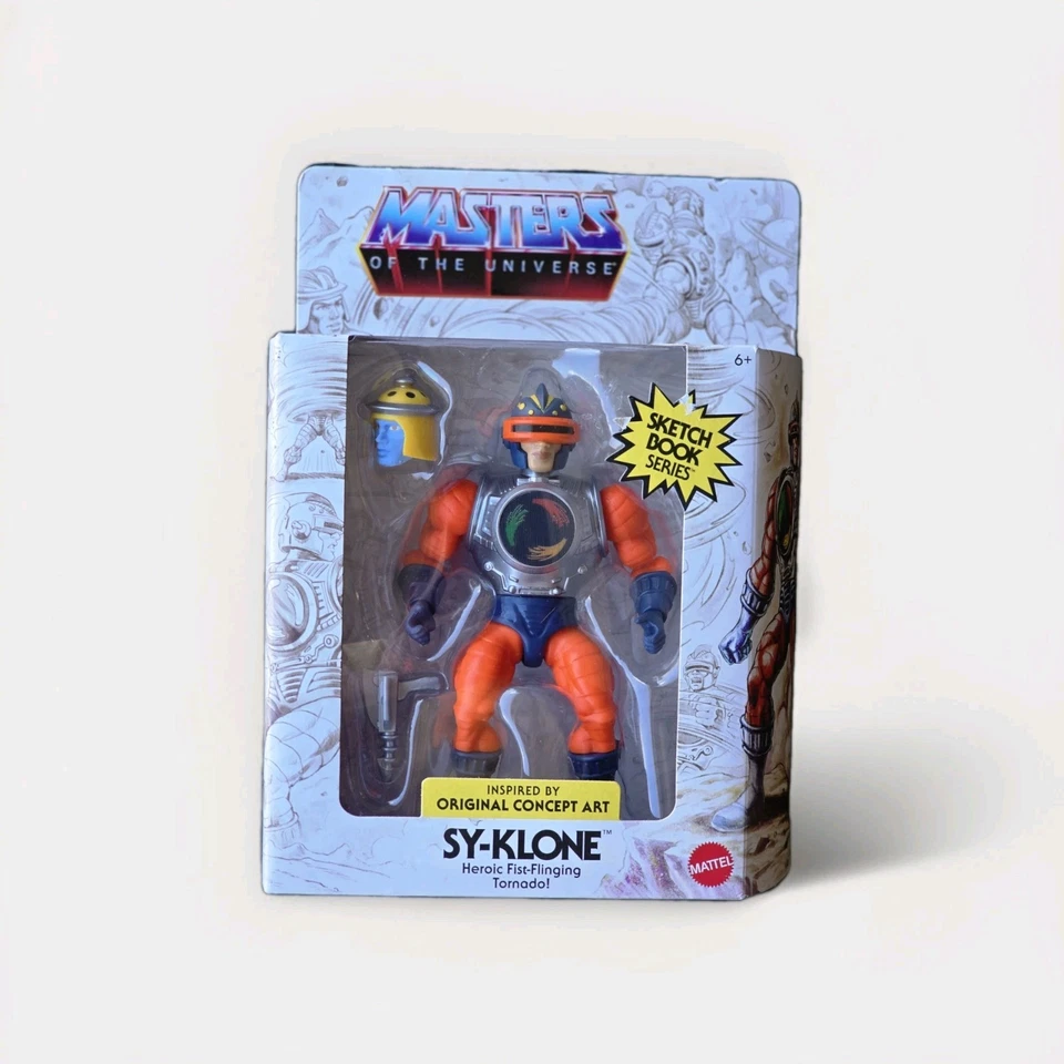 Cuaderno de bocetos de arte conceptual original Masters of the Universe serie SY-KLONE 5,5" NUEVO Foto 2 de 4