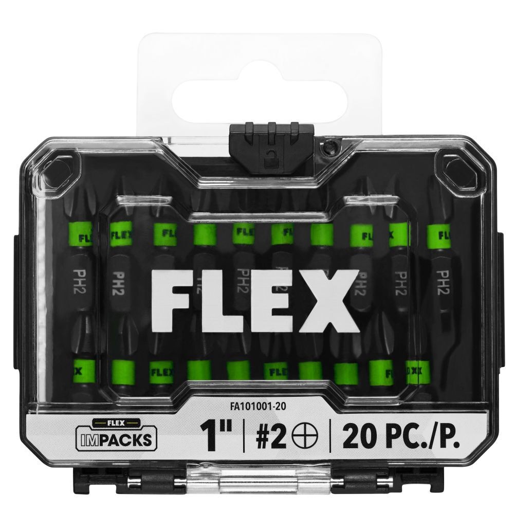 Набор ударных насадок Flex Impacks 1 дюйм Ph2 20 штук 2790₽
