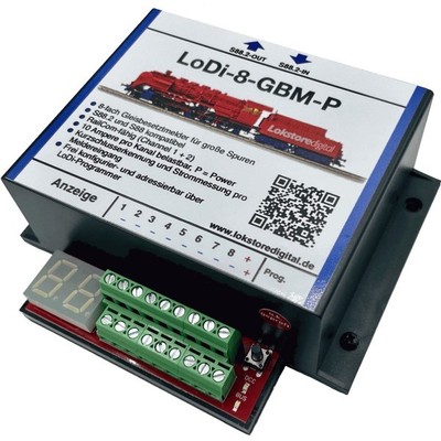 Lokstoredigital LoDi009P.2 LoDi-8-GMB Power 10A Alle + Neu
