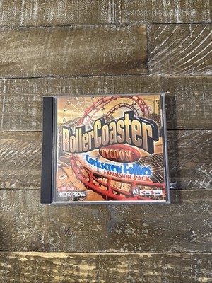 Roller Coaster Tycoon Corkscrew Follies Computer PC Game