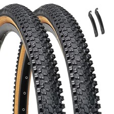 Mountain Bike Tire: 20/24/26/27.5-inch Folding 26x1.95 60TPI Qty 2 Tires