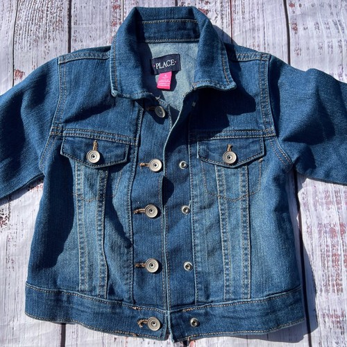 The Children's Place Jean Jacket Size 4/XS Pre-Loved - Picture 2 of 7