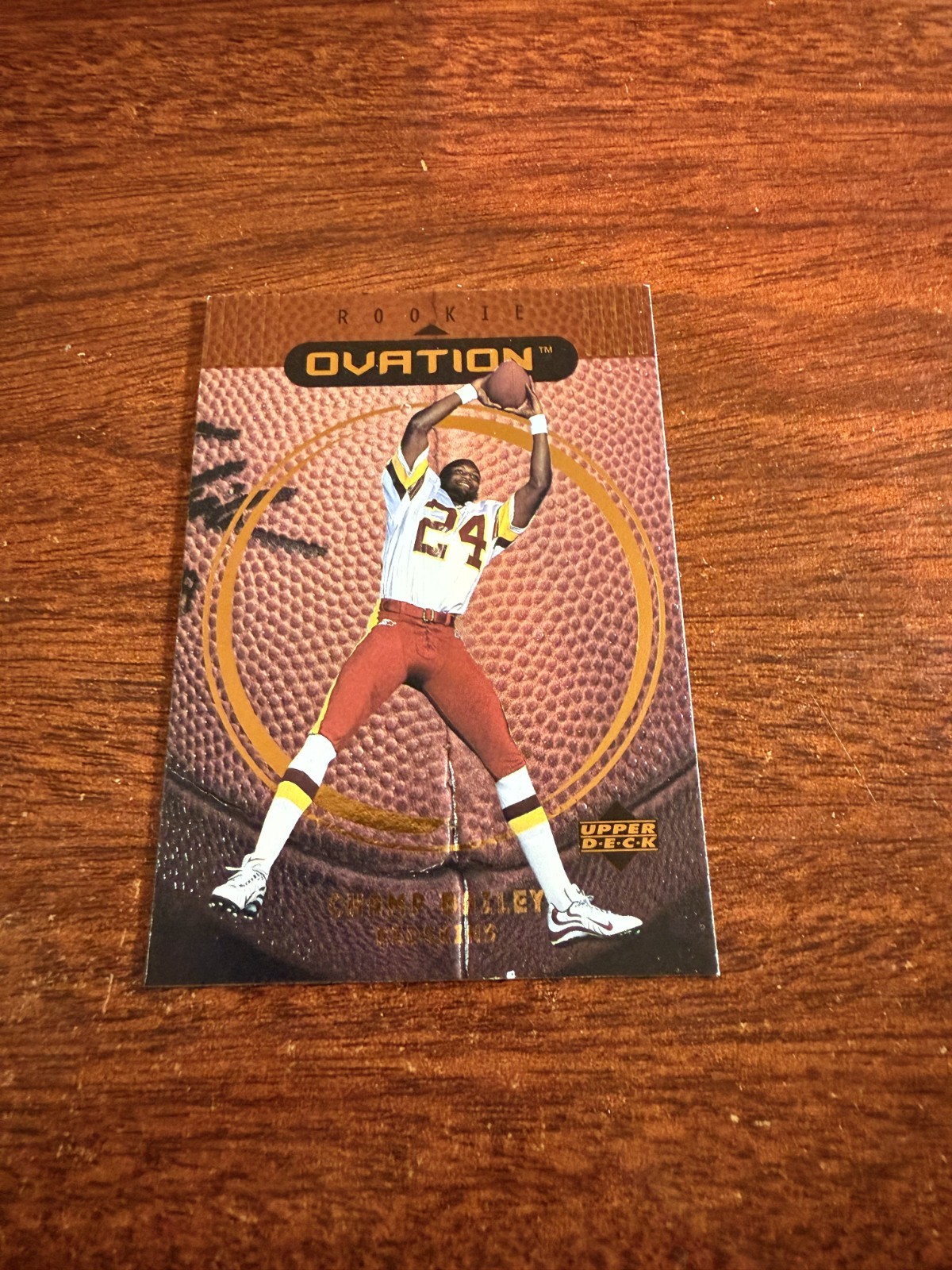 1999 Upper Deck Ovation #67 Champ Bailey Rookie Card