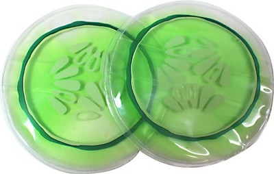 REUSABLE Gel Eye Coolers Cucumber Pack Pads Mask Eye Masque swelling puffines...