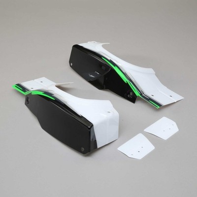 Losi L/R Rear Fender Set Black Super Baja Rey LOS250027 Elec Car/Truck