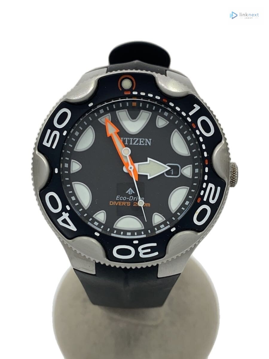 CITIZEN Quartz Analog Men's Watch Rubber Band Black E168-S128706