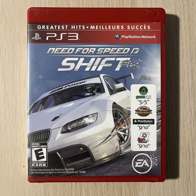 Need For Speed Shift (Sony Playstation 3 PS3 Game)  Tested