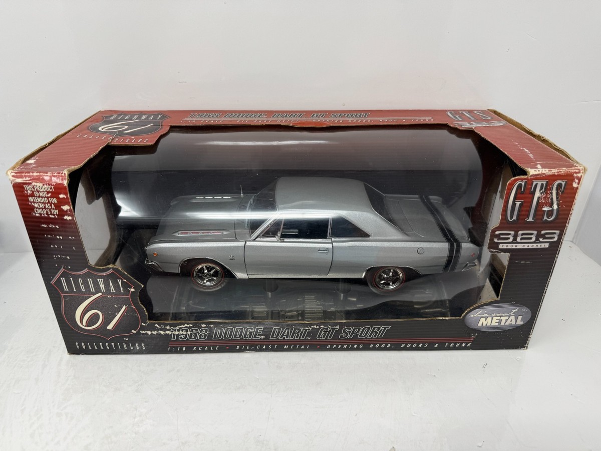 ミニカー Highway61 1968 Dodge Dart GT SPORT Highway 61 1968 Dodge Dart GT Sport 1:18 Diecast | eBay