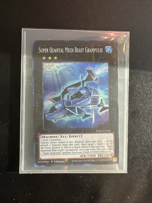YGO Super Quantal Mech Beast Grampulse Ultimate Rare NM OTS Pack 3 OP03-EN003
