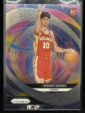 2024-25 Panini Prizm Zaccharie Risacher Instant Impact # 21 - Atlanta Hawks