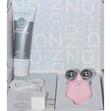 NuFACE Pink Petite Advanced Facial Tightening Toning Device + 5oz Gel Primer NEW