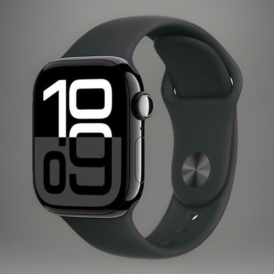 Brandneu_ Apple Watch Series 10_GPS_ 42mm Jet Black Aluminiumgehäuse  