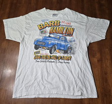Vtg 2000s Barb Hamilton Drag Racing T-shirt Large Don Garlits Nhra Willys Gasser Vtg 2000s Barb Hamilton Drag Racing T-shirt Large Don Garlits Nhra Willys Gasser