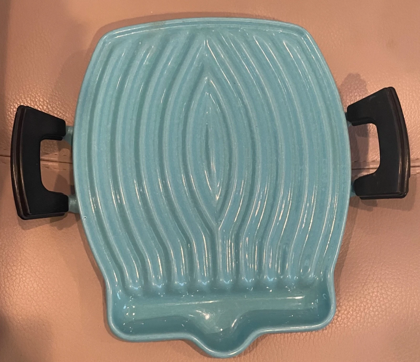 VINTAGE LE CREUSET TOSTADOR PARIS BLUE - FINAL MARK DOWN!