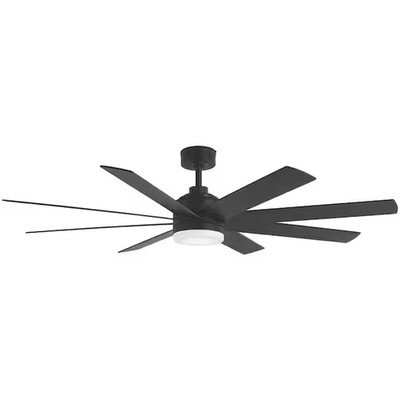 PARTS - Home Decorators Celene II 62 in. Indoor/Outdoor Matte Black Fan