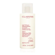 Clarins Velvet Cleansing Milk Hydrating+ Gentle Milk Makeup Remover 13.5oz/400ml