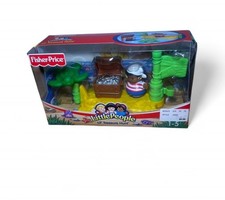 Fisher-Price Little People Lil’ Treasure Hunt J4431 Retired NIB Pirate Set