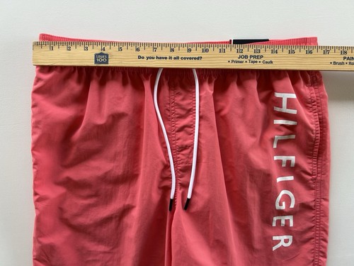 Tommy Hilfiger Men's Swim Trunks Shorts Maillot 7" Inseam Pink Size Large NEW - Picture 7 of 17