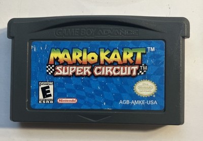 Mario Kart: Super Circuit (Game Boy Advance, 2001) authentic tested working!