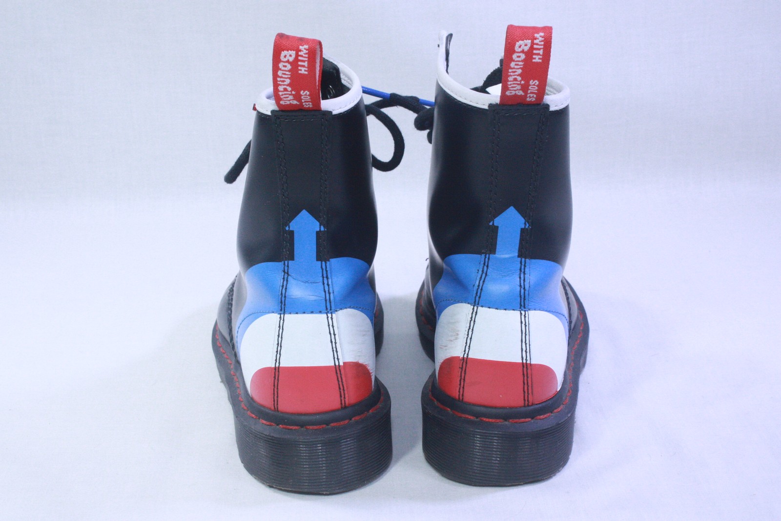 Dr. DOC MARTENS "THE WHO" Leather 8 Eye Boots Size: US Men's 5 / US Women's 6 thumbnail 6