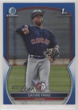 2023 Bowman Chrome Prospects Blue Refractor 22/150 Dayan Frias #BCP-26 00em