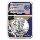 2021 (W) $1 Type 1 American Silver Eagle NGC MS70 West Point Core