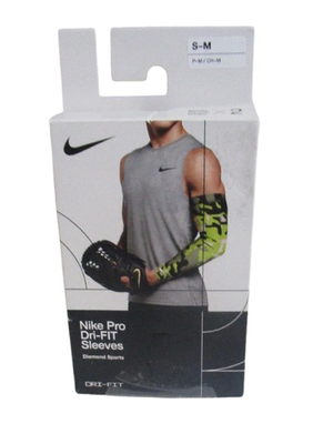 Nike Pro Diamond Sports Baseball Arm Sleeves S/M Camouflage