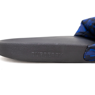BURBERRY MEN\'S FURLEY PUFF ROYAL BLUE BEACH POOL SLIDE‎ SANDALS SHOES US:9 NEW BURBERRY MEN main image 2