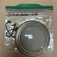 Vintage 1950s Glass Lens Dome Light Assembly Ford Gm Chrysler Vintage 1950s Glass Lens Dome Light Assembly Ford Gm Chrysler