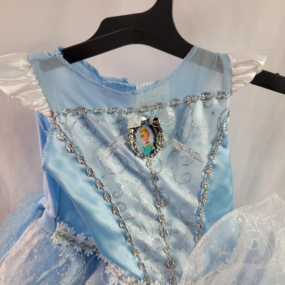 Nuevo Disfraz de Cenicienta Niñas Infante 6-12 Meses Princesa Bebé Vestido Disney Foto 3 de 4