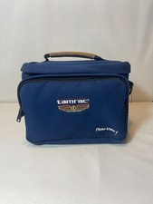 Vintage Tamrac Photo Video Camera Bag Blue Padded Shoulder Case DSLR Camcorder