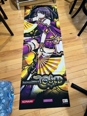 beatmania iiDX 14 GOLD タペストリー 希少 beatmania IIDX 14 GOLD B1