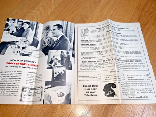 Horarios del sistema central de Nueva York 1966 - Imagen 3 de 7