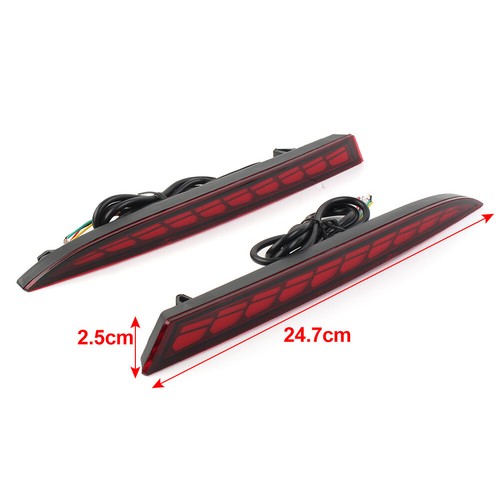 Rear Bumper Fog Lamp Brake Light Dynamic Turn Signal For Honda HRV RS 2022-2023 - Picture 4 of 15