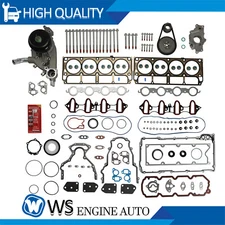 Engine Gasket Bolts Set Oil Water Pump For 02-11 Chevy Tahoe GMC Yukon Buick 5.3