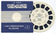 Souvenir De Ste. Bernadette France Belgian-Made French View-Master Reel 1418-L