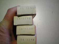 SIERRA QUANTITY FOUR OF #18-5198 (MERCURY #393-1283A1) CONDENSERS, FREE FREIGHT