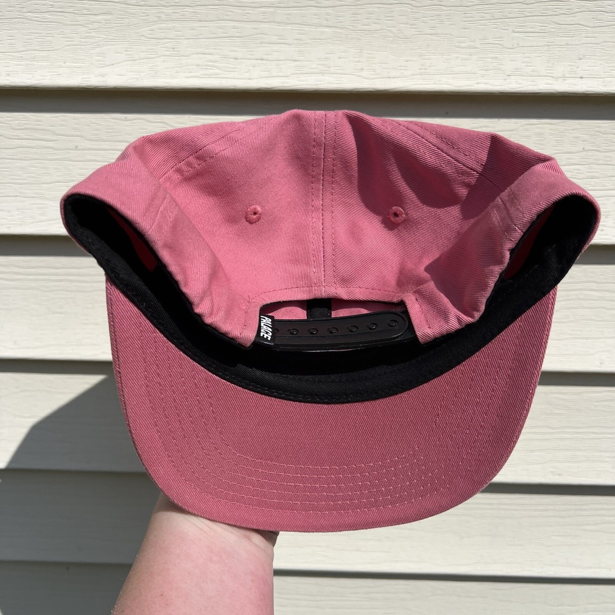 Palace Pink 6 Panel Snapback Hat | eBay