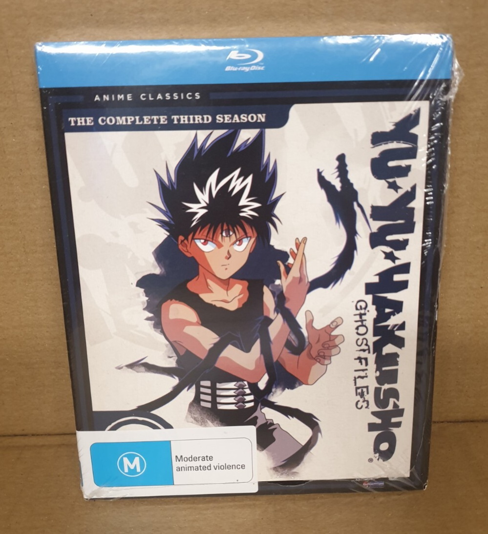 Yu Yu Hakusho The Complete Third Season Region A Blu-ray New and Sealed