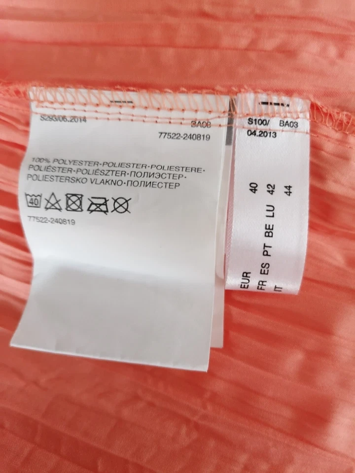 Bluse "Canda" Gr. 40 Orange - Bild 2 von 4