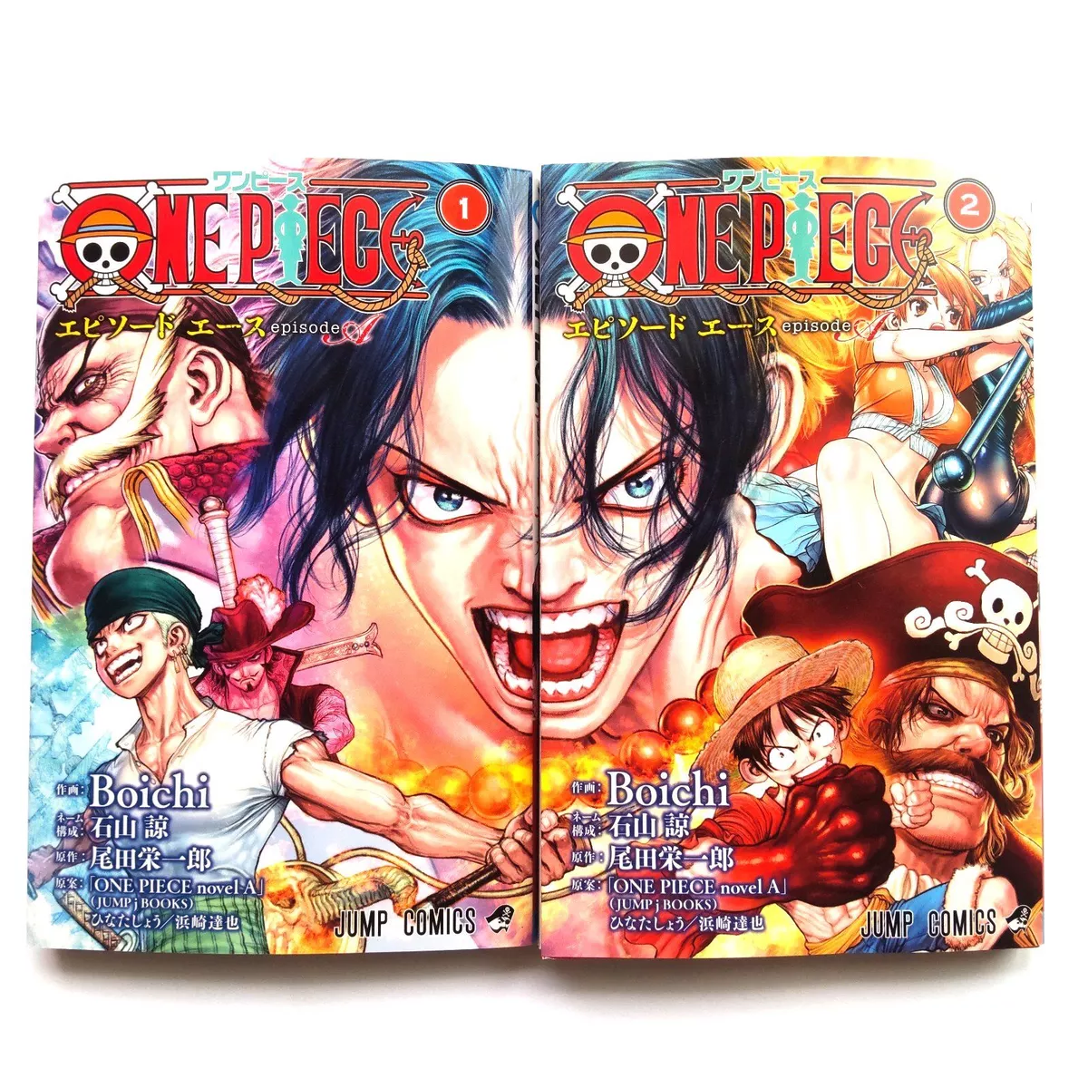 ONE PIECE episode A Vol.1-2 set Ace Luffy Japanese Manga Comic Boichi