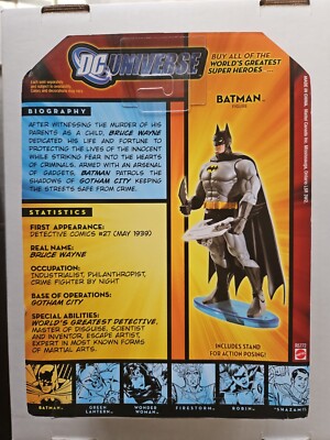 NEW MATTEL DC UNIVERSE CLASSICS 75 YEARS SUPER POWER BATMAN ACTION