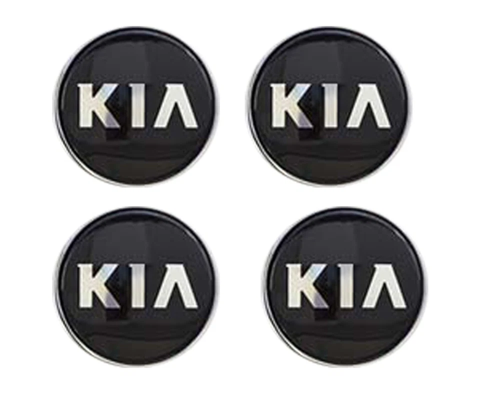  Kia wheel  Center Hub caps black , Sorento  Sedona, Rio, Soul 52960-3W200 4PCS  - Image 3 of 4
