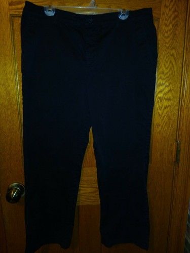 Chaps denim Petite Black Pants 16P | eBay