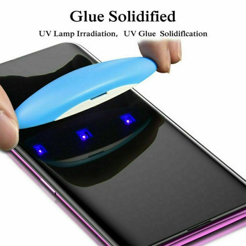 For Samsung S25 Ultra S24 S23 S21 Liquid Screen Protector UV Glue Tempered Glass - Picture 9 of 16