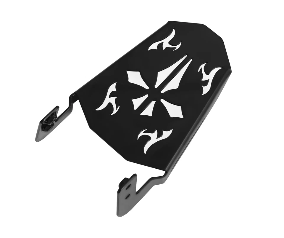 Bagageiro traseiro personalizado compatível com Yamaha 12" Raider SCL encosto de montagem fixa R4 TODOS - Imagem 3 de 4