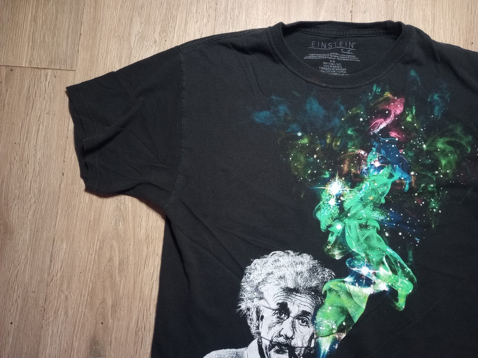 Vintage Albert Einstein Psychedelic Pipe Graphic … - image 2