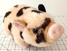 Miyoni by Aurora Pot-Bellied Spotted Piglet Plush Stuffed Animal 10in Pig