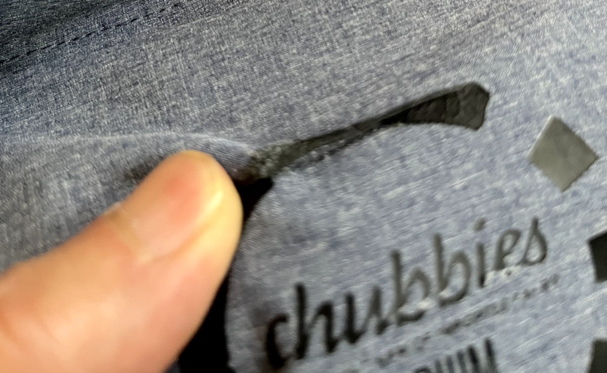 Chubbies Activewear Shorts Solid Gray Drawstring … - image 16